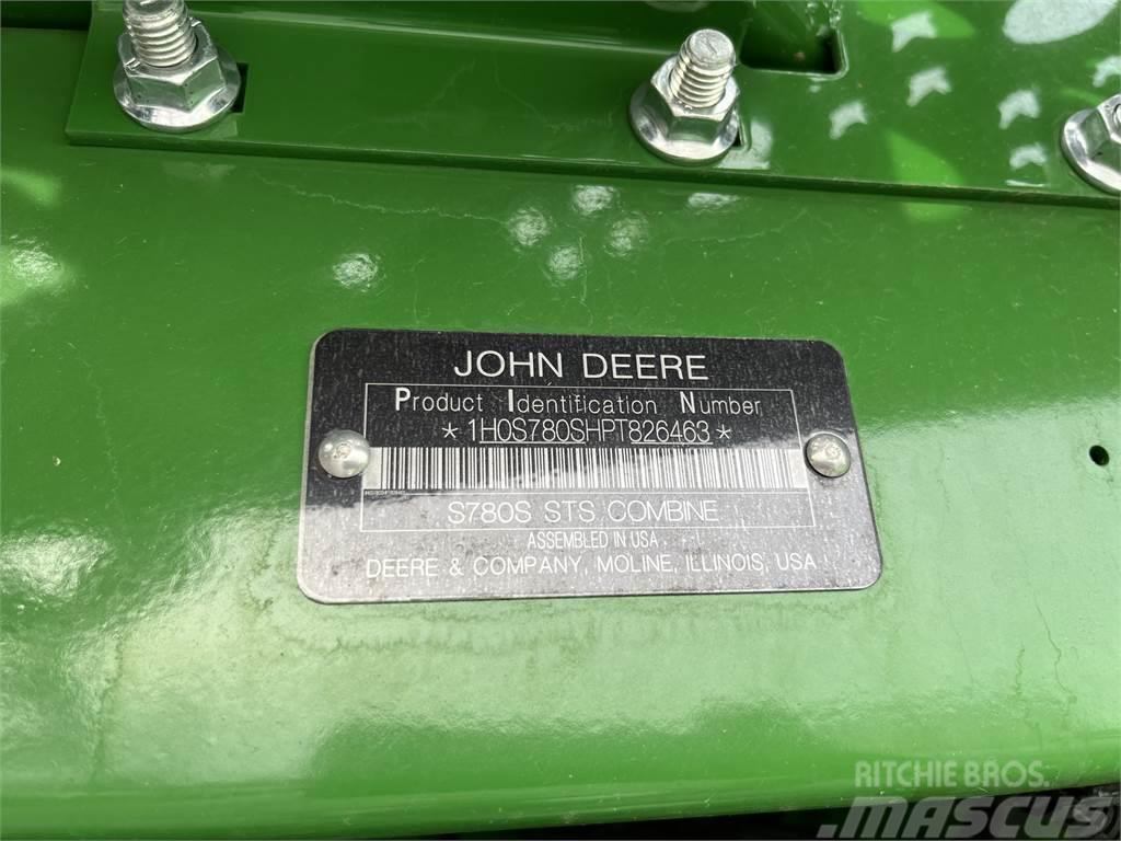 John Deere S780 Derliaus nuėmimo kombainai