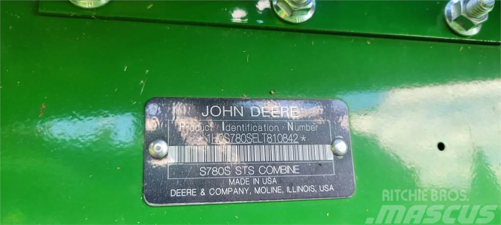 John Deere S780 Derliaus nuėmimo kombainai