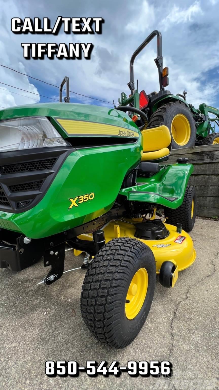 John Deere X350 Naudoti kompaktiški traktoriai