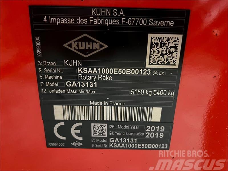 Kuhn GA 13131 Joystick + CCI  ISOBUS skærm Šieno grėbliai ir vartytuvai