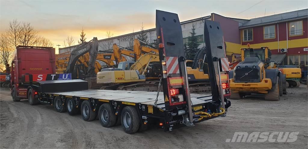  Komodo STU KMD5 Žemo iškrovimo puspriekabės