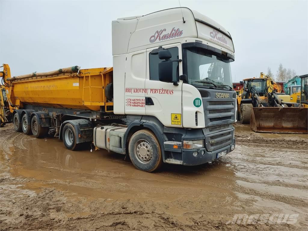 Scania R420 Naudoti vilkikai