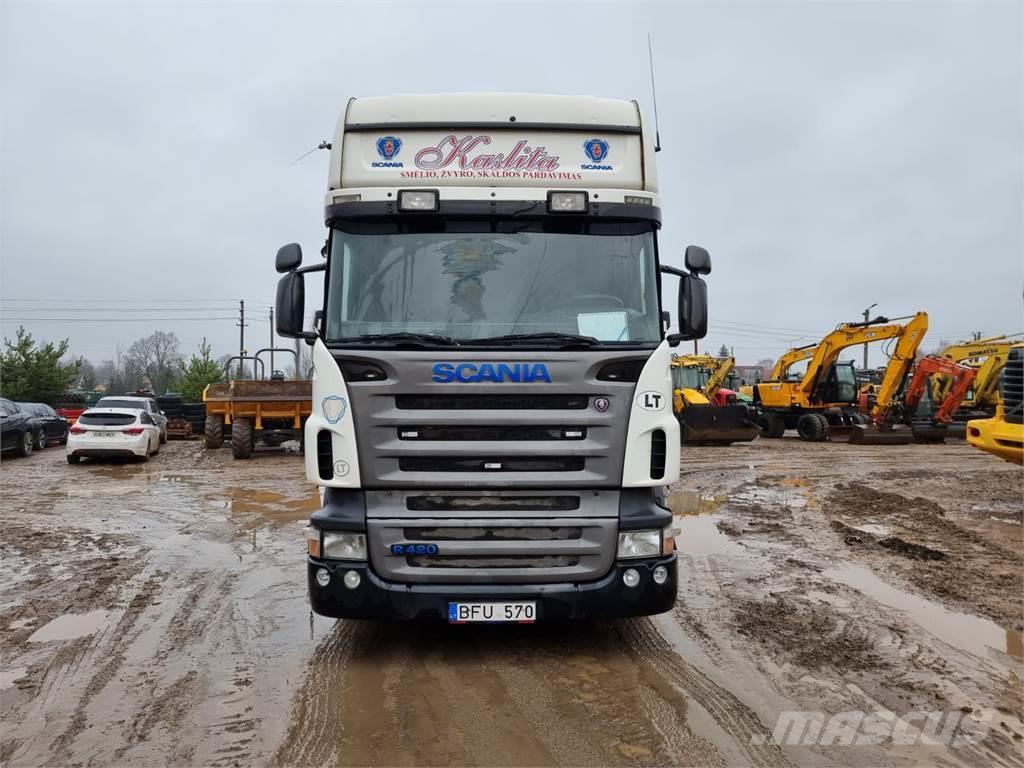 Scania R420 Naudoti vilkikai