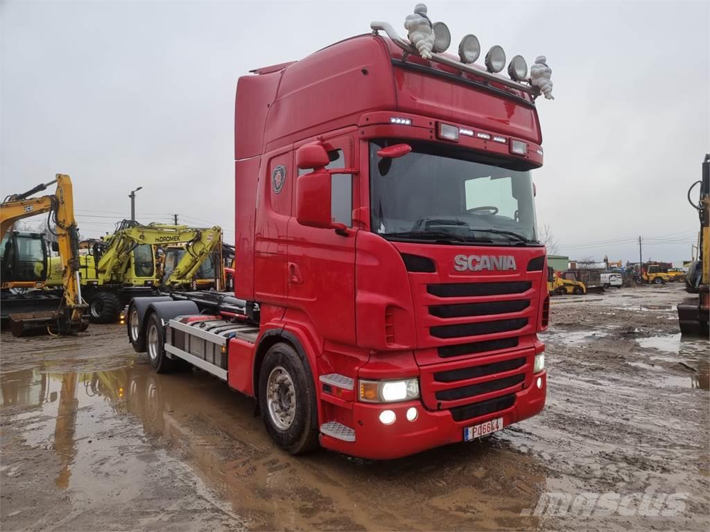 Scania R620 Sunkvežimiai su keliamuoju kabliu