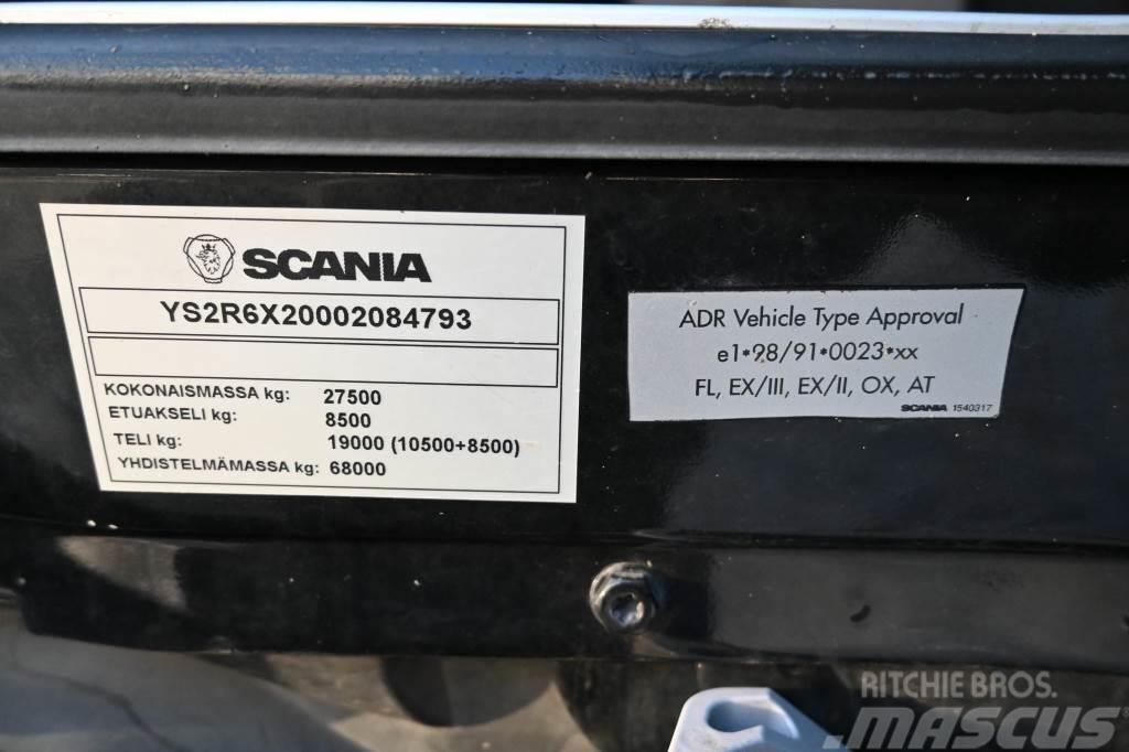 Scania R560 6x2 V8 ADR Naudoti vilkikai