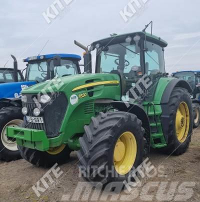 John Deere 7830 Traktoriai