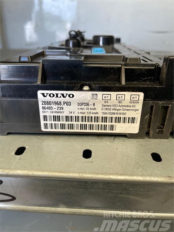 Volvo VOLVO INSTRUMENT 20801968 Kiti priedai
