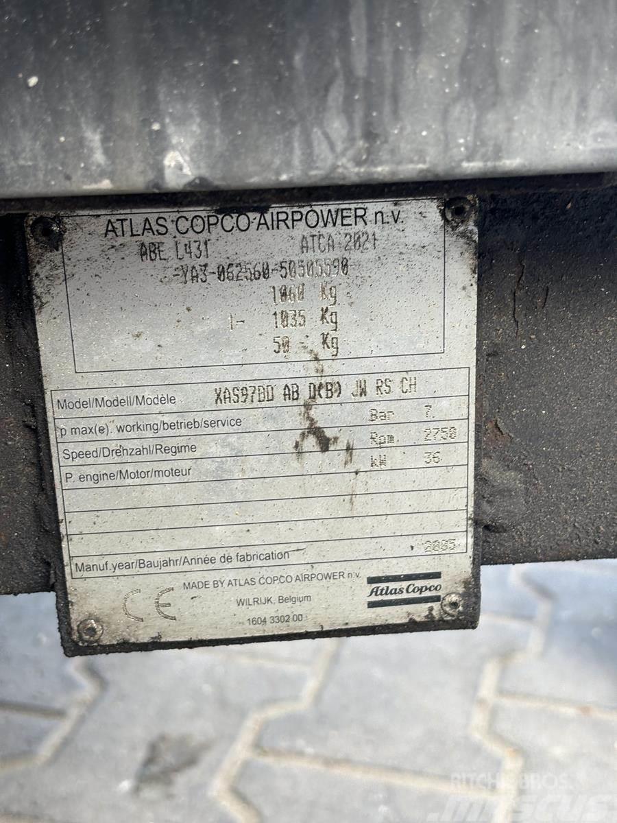 Atlas Copco XAS 97 DD Kompresoriai