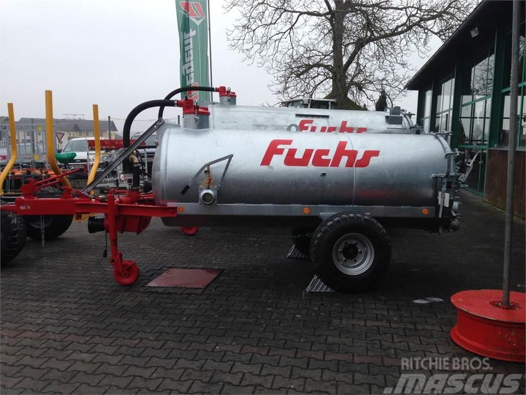 Fuchs Vakuumfass VK 3 mit 3000 Liter Srutų cisternos