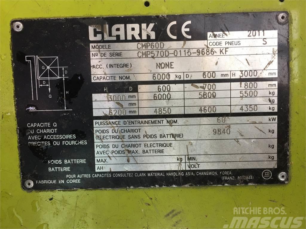 Clark CMP60D Šakiniai krautuvai - Kita