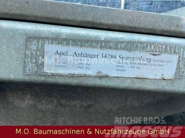  Apel Spangenberg KSB 32 / 2.380 Kg / Tüv 2023 / Mažų aukščių krautuvai