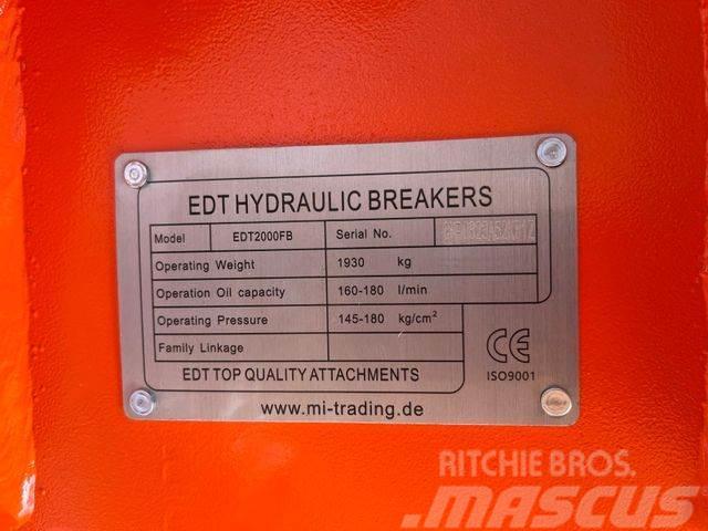  Hydraulikhammer EDT 2000 FB - 18-26 Tone Bagger Kita