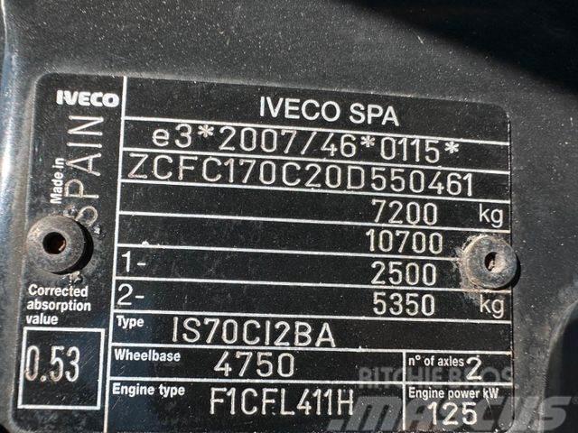 Iveco DAILY 70C17 with crane FASSI F50, E5 vin 461 Pikapai / Bortiniai sunkvežimiai
