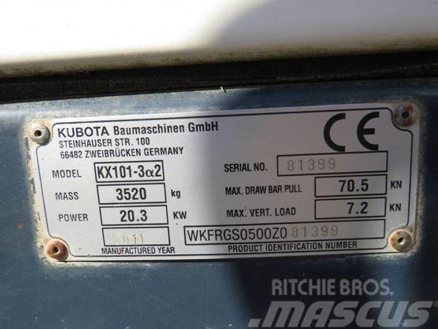 Kubota Minibagger KX 101-3 Minibagger Mini ekskavatoriai < 7 t