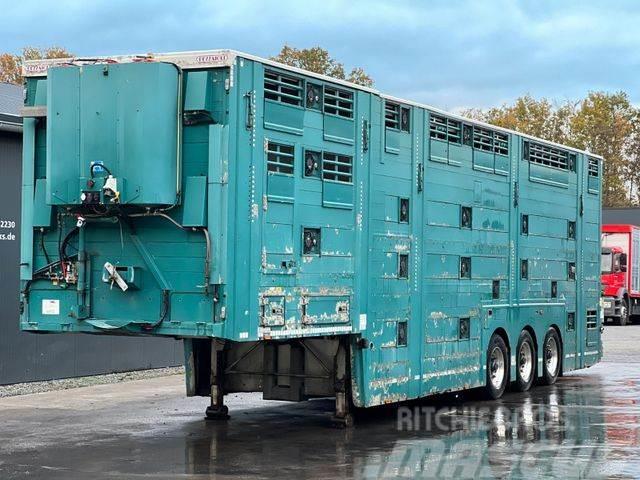 Pezzaioli 3.Stock Cattle-Cruiser Hals+Tiefbett Typ2 Puspriekabės gyvuliams