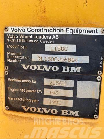 Volvo L150C **BJ. 1996 ** 28315H/WAAGE/TOP Zustand** Naudoti ratiniai krautuvai