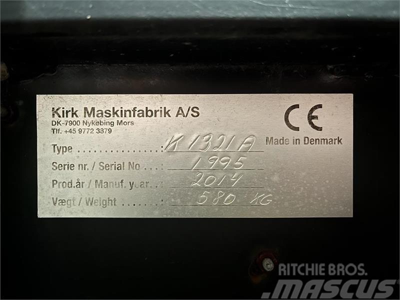Kirk Mandskabskurv K1321A m. hydraulisk sving og alu bu Teleskopiniai krautuvai