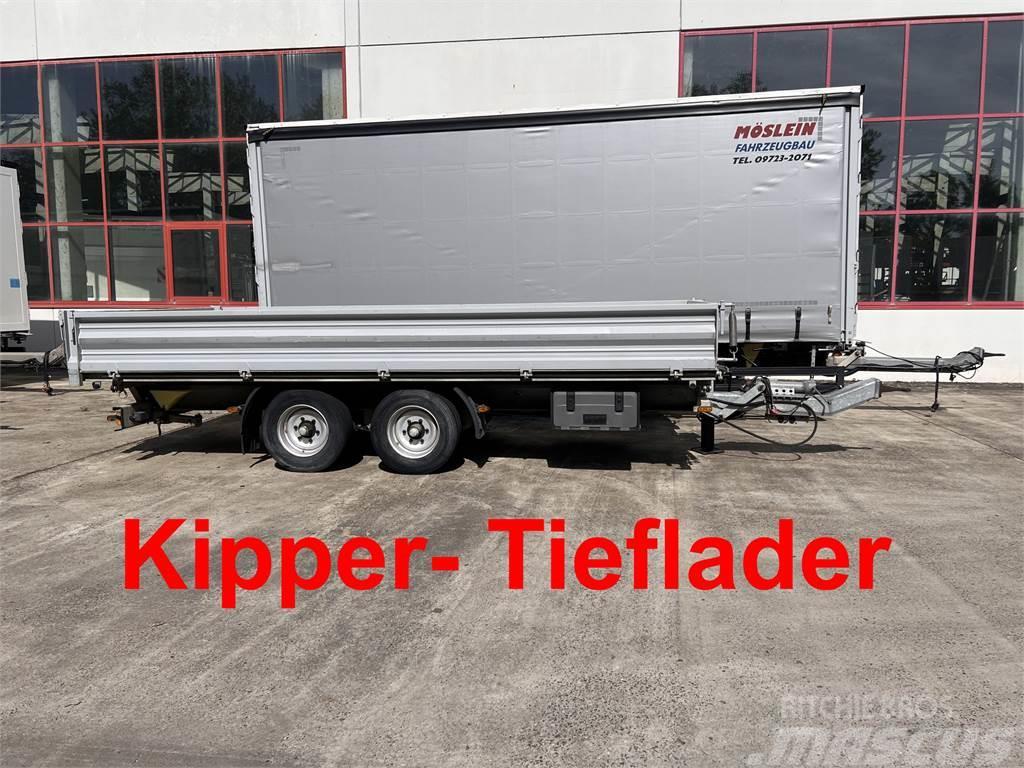  TK Tandemkipper- Tieflader, 5.53 m LadeflächeWeni Savivartės priekabos