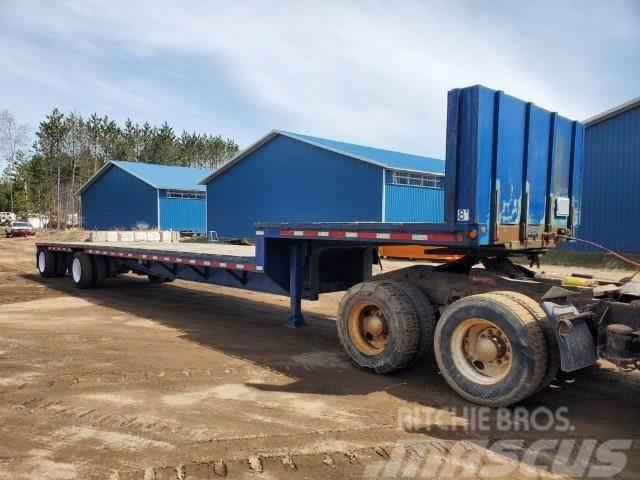 Fontaine 48ft Bortinių sunkvežimių priekabos su nuleidžiamais bortais