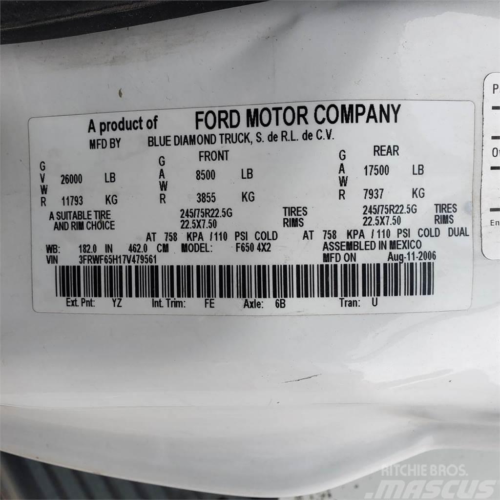 Ford F-650 Visuotinės / bendrosios paskirties automobiliai