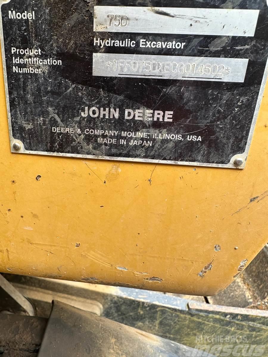 John Deere 75D Vikšriniai ekskavatoriai