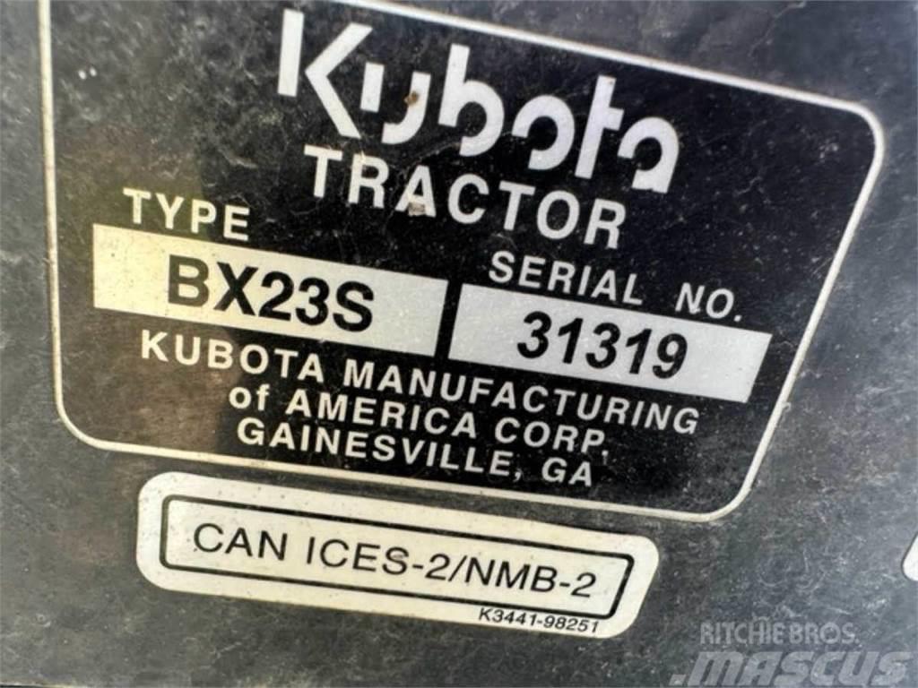 Kubota BX23S 4x4 Naudoti ratiniai krautuvai