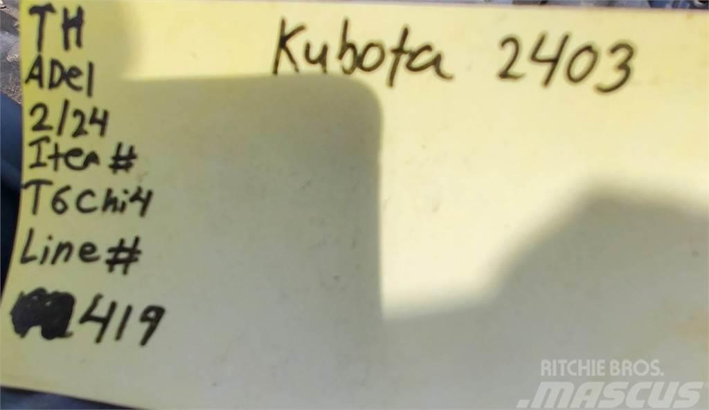 Kubota V2403 Varikliai