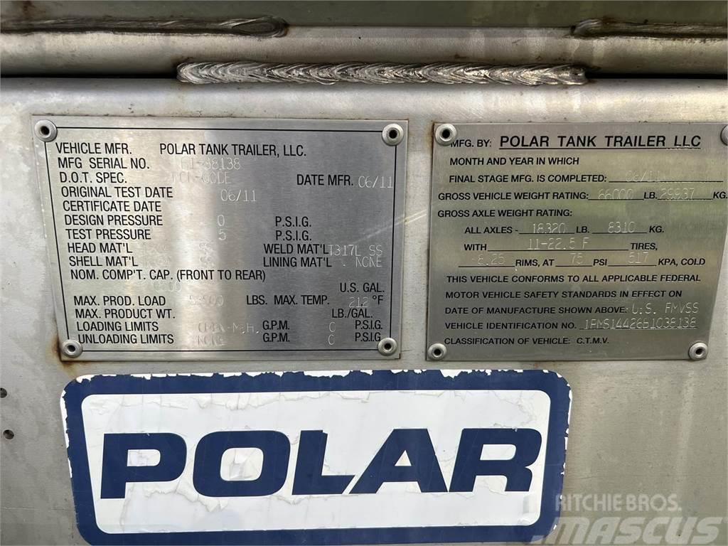 Polar STAINLESS STEEL PUMP- 6500GAL Cisternos - priekabos
