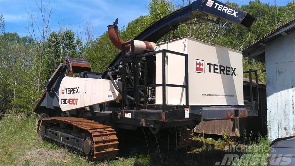 Terex TBC430T Medienos smulkintuvai