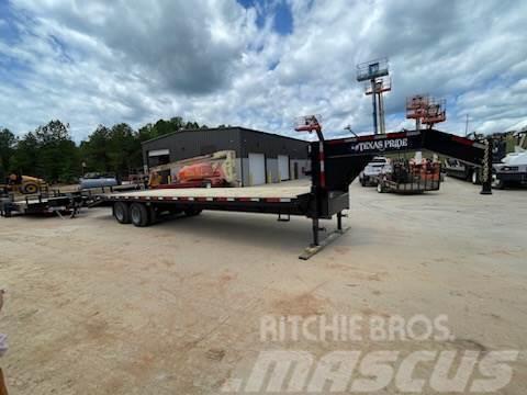 Texas Pride 8x25+5, 26k, Gooseneck, Deck Over Flatbed/Dropside trailers
