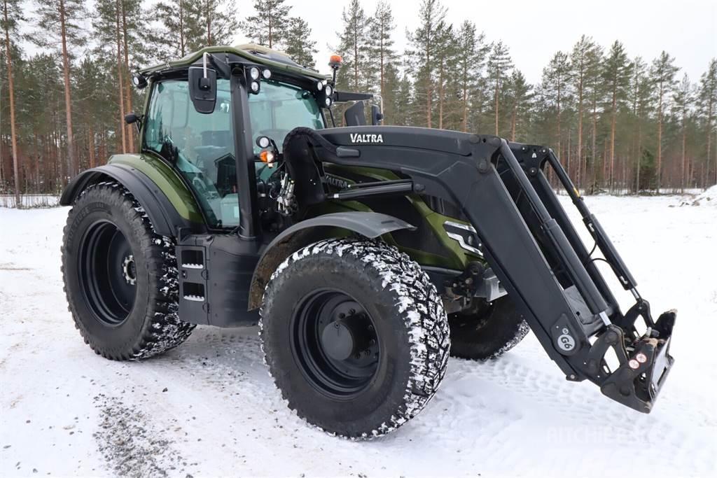 Valtra T195 Versu + Cranab FC80 Traktoriai