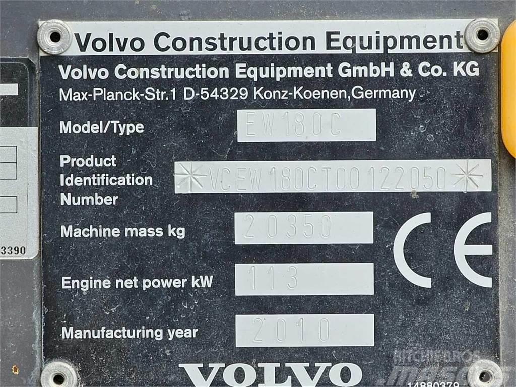 Volvo EW 180 C Ratiniai ekskavatoriai