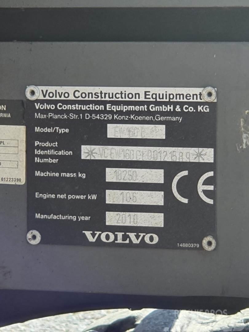Volvo EW160C Ratiniai ekskavatoriai