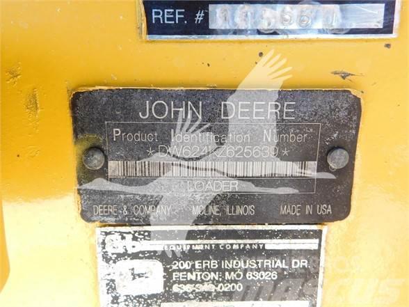 John Deere 624K Naudoti ratiniai krautuvai