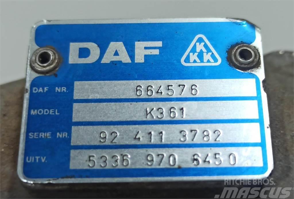 DAF /Tipo: 2800 / DKS1160 Turbocompressor K361 Daf DKS Varikliai