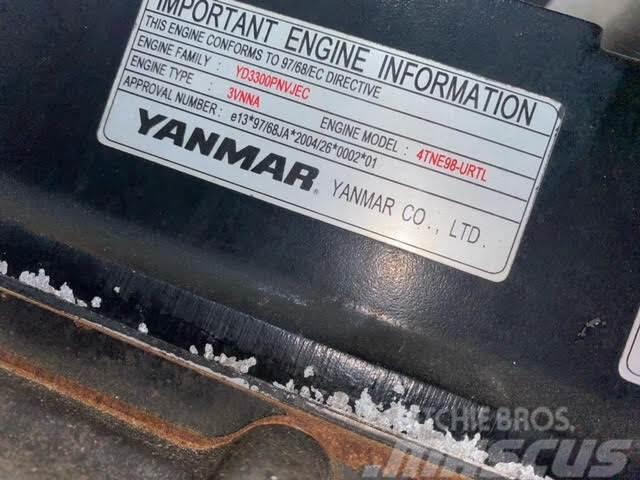 Yanmar /Tipo: V90 R.3.44-1 / Motor Yanmar 4TNE98 4TNVE98U Varikliai