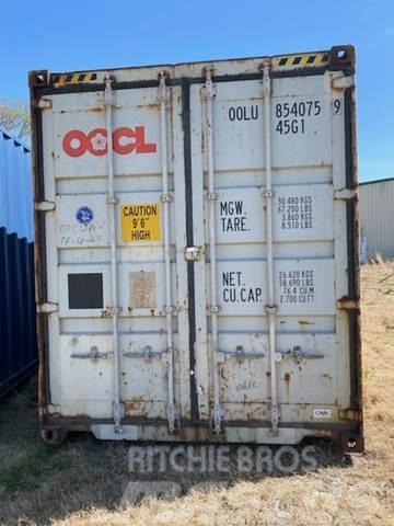  40' HC CW Shipping Container Kitos priekabos