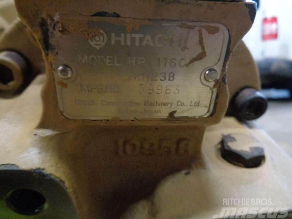 Hitachi HPV 116 C R 23 Hidraulikos įrenginiai