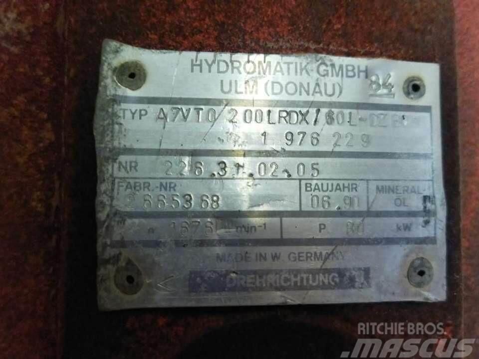 Hydromatik A7VTO 200 LRDX Hidraulikos įrenginiai