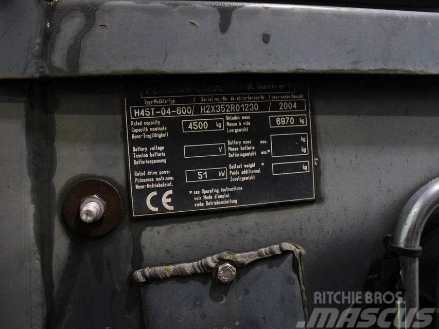 Linde H 45 T-04/600 352 LPG (dujiniai) krautuvai
