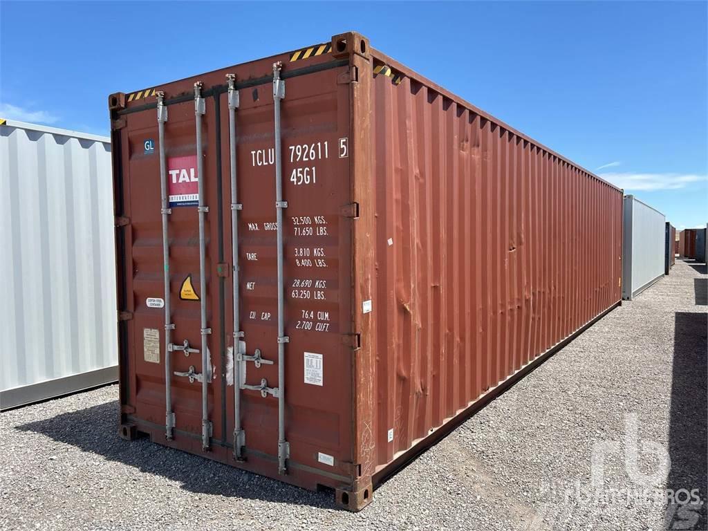  40 ft High Cube Specialūs konteineriai