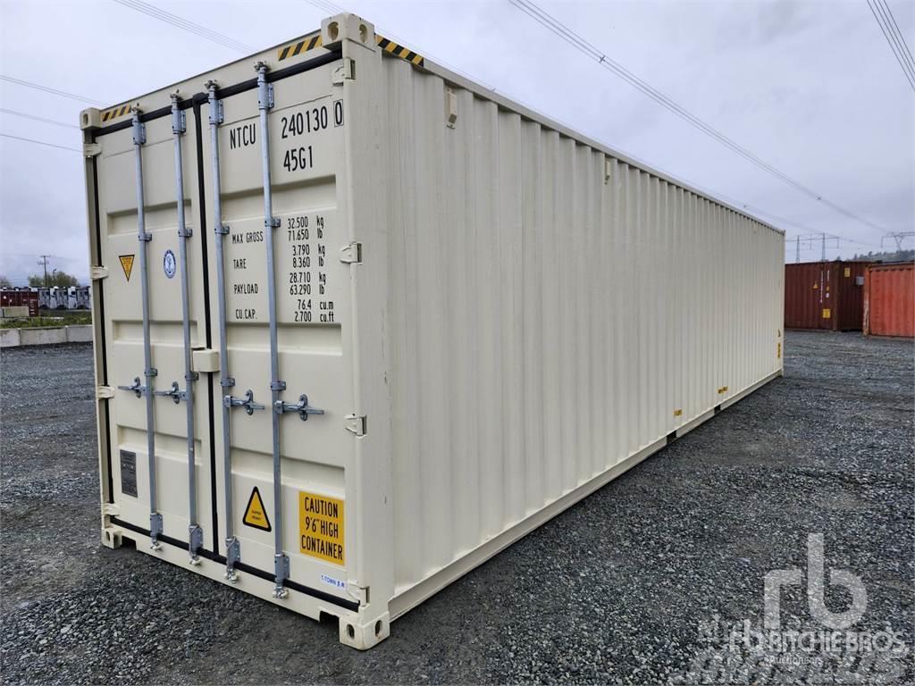  40 ft One-Way High Cube Specialūs konteineriai