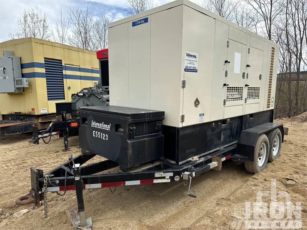  GENERAL 180 kW Mobile Dyzeliniai generatoriai