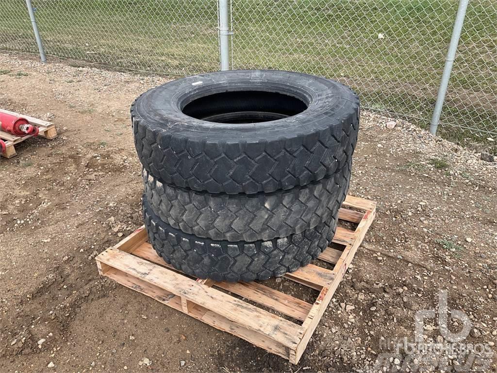 Hercules Quantity of (3) 11R24.5 Tyres, wheels and rims