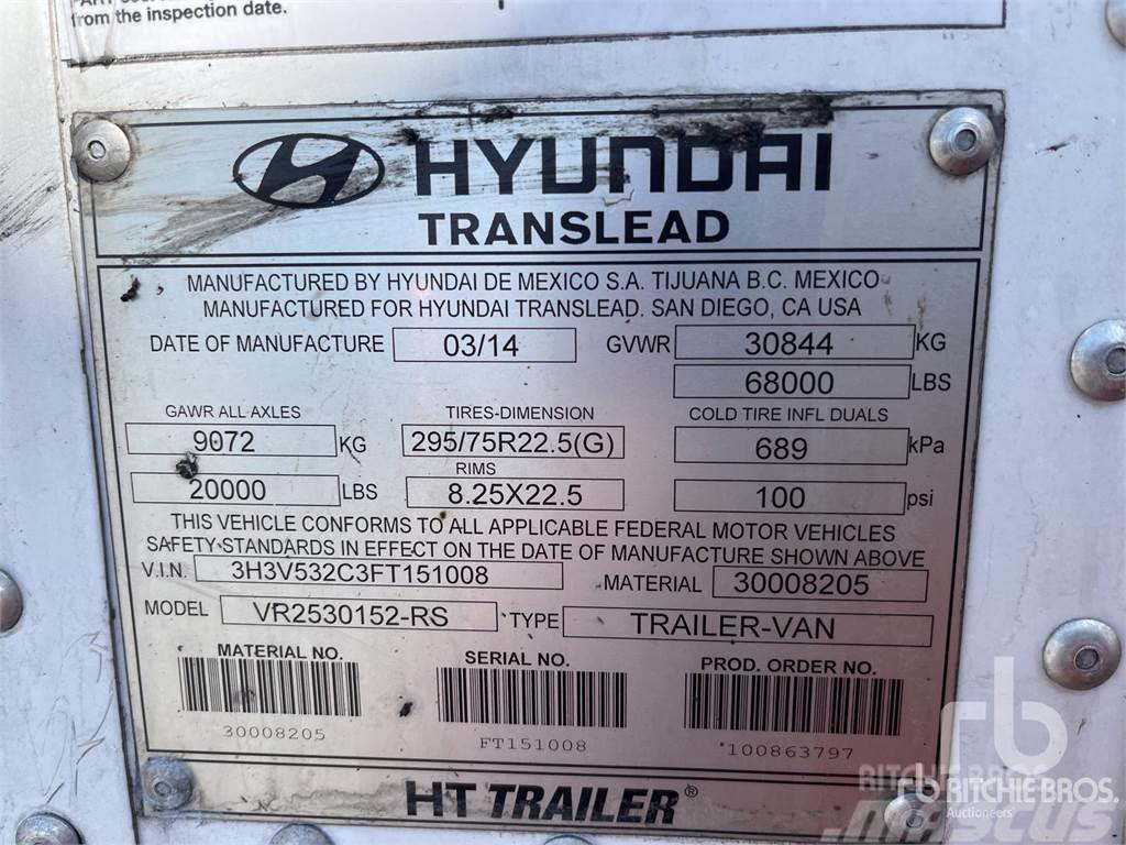 Hyundai VR2530152-RS Puspriekabės su izoterminiu kėbulu