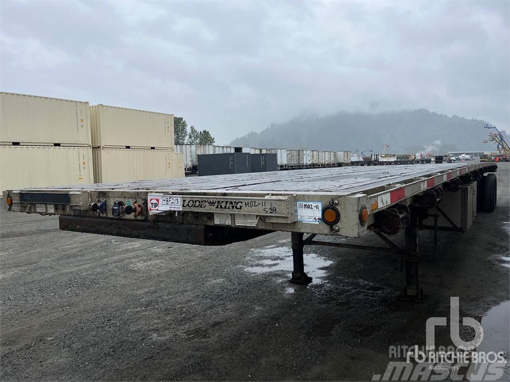 Load King 48 ft T/A Bortinių sunkvežimių priekabos su nuleidžiamais bortais