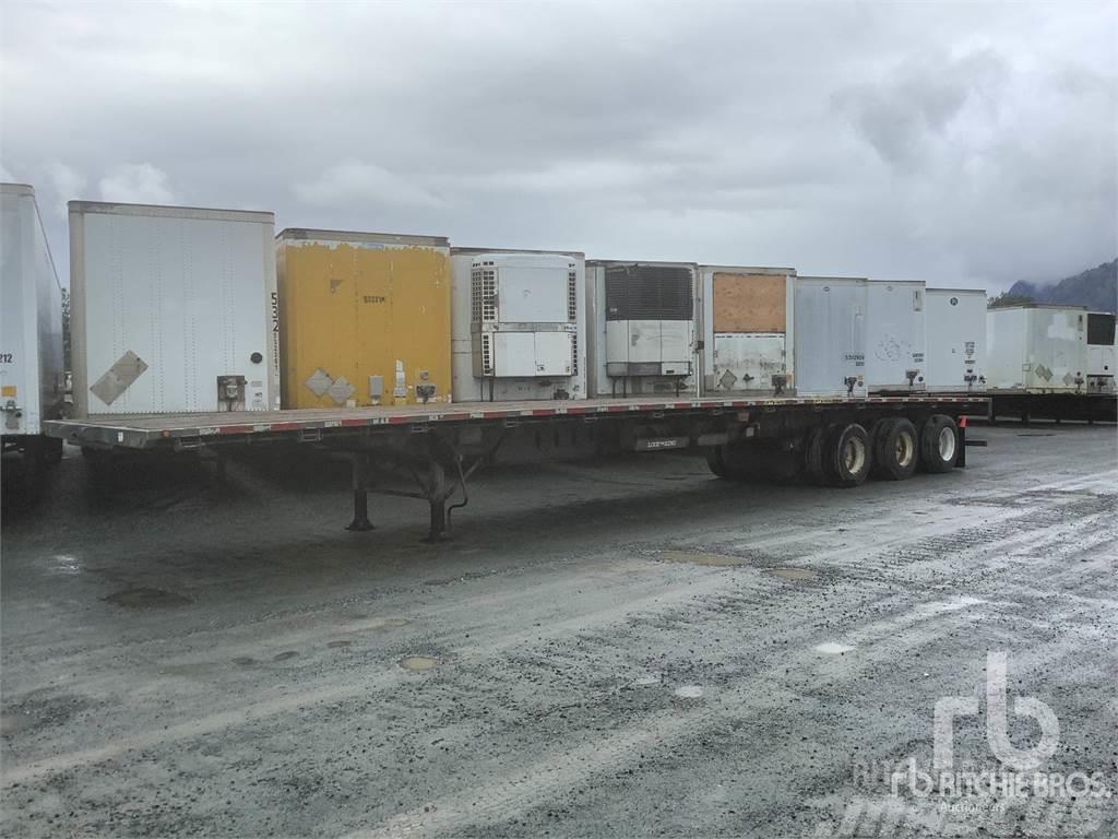 Lode King 53 ft Tri/A Bortinių sunkvežimių priekabos su nuleidžiamais bortais