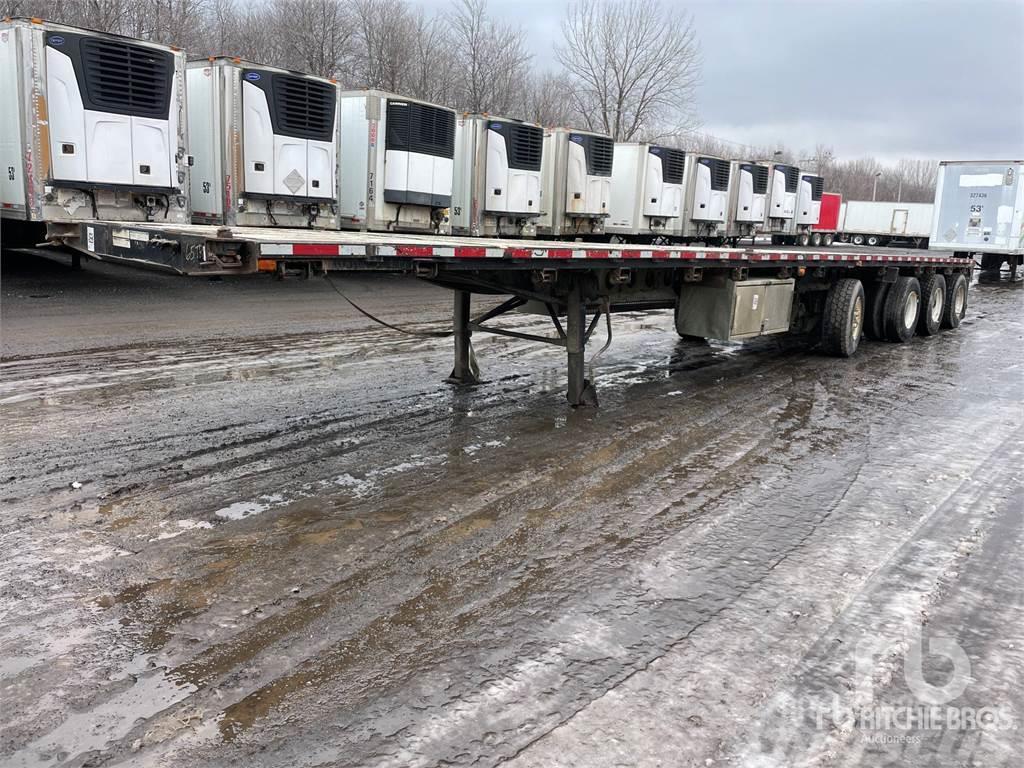  RAJA 53 ft Quad/A Bortinių sunkvežimių priekabos su nuleidžiamais bortais