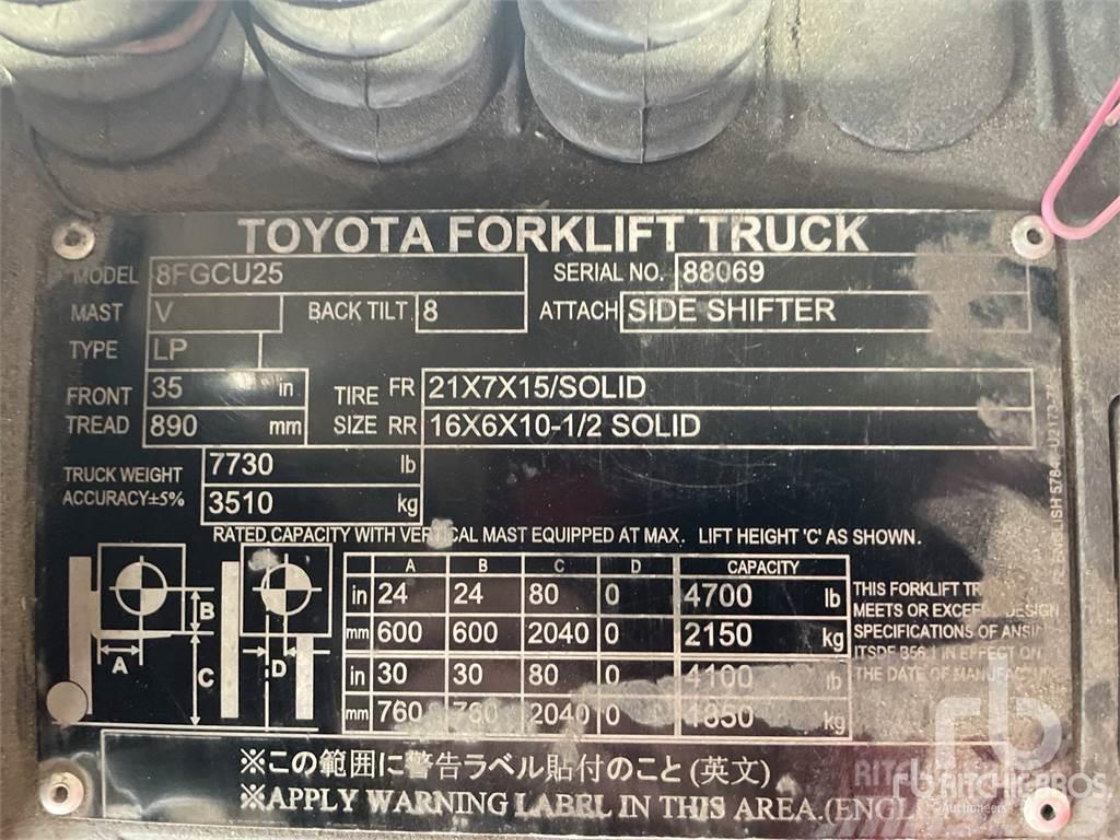 Toyota 8FGCU25 Dyzeliniai krautuvai