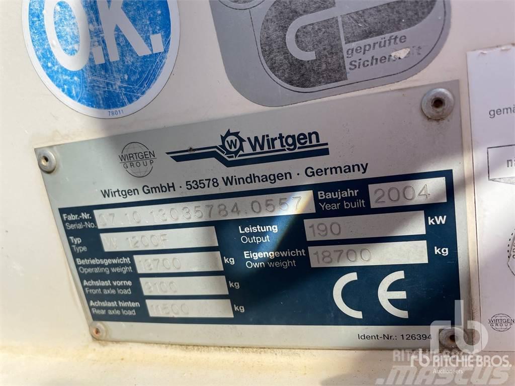 Wirtgen W1200FCS Asphalt cold milling machines